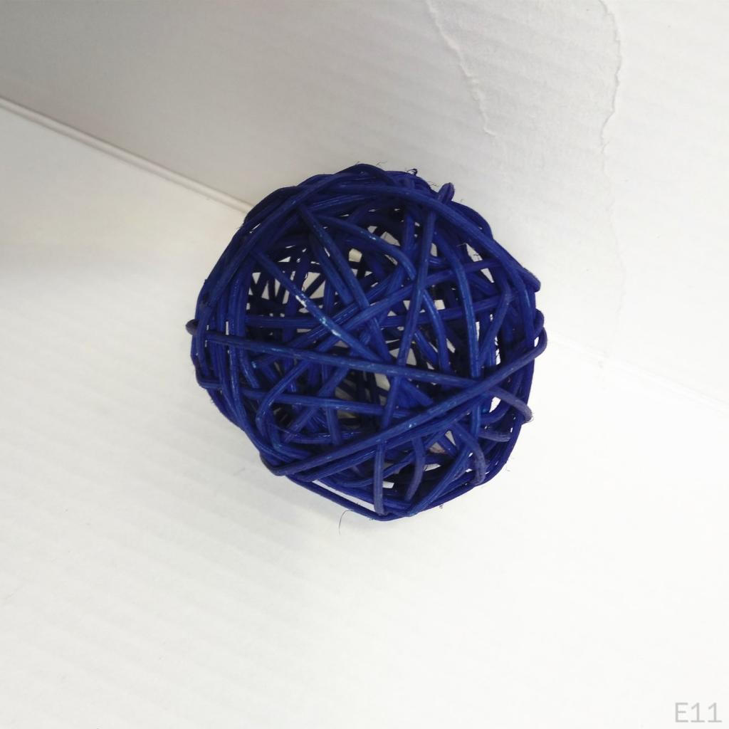10 Pcs Rattan Vine Ball Twig Orbs Balls Wicker 5 CM