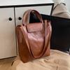 Large Capacity Leather Messenger Bag Messenger Bag Women's Bucket Bag Women's High-end Shoulder Bag Commuting To Work