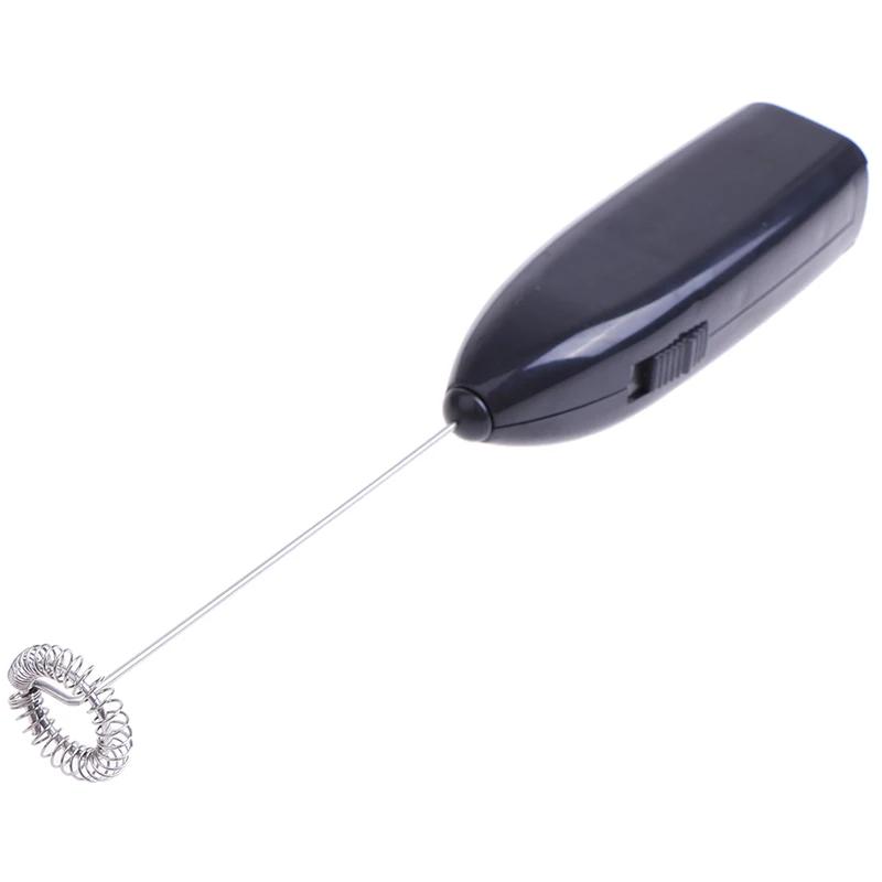 

4 шт. электрическая ручка для взбивания яиц, миксер для молока, вспениватель, кофе, венчик для приготовления маски для лица, сокомешалка, кухонный гаджет чёрный