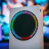 eXtremeRate RGB LED Light Strip for Xbox Series S Console Fan 39 Multicolor Changeable Flexible Tape Light Strip Kit with IR DIY Decoration Accessory