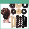 New Popular Nylon Hair Bun Maker Stylish Non-damaging Bun Twist Hair Accessory
