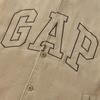 Gap Men's Fall 2025 Logo Plaid Corduroy Hooded Jacket