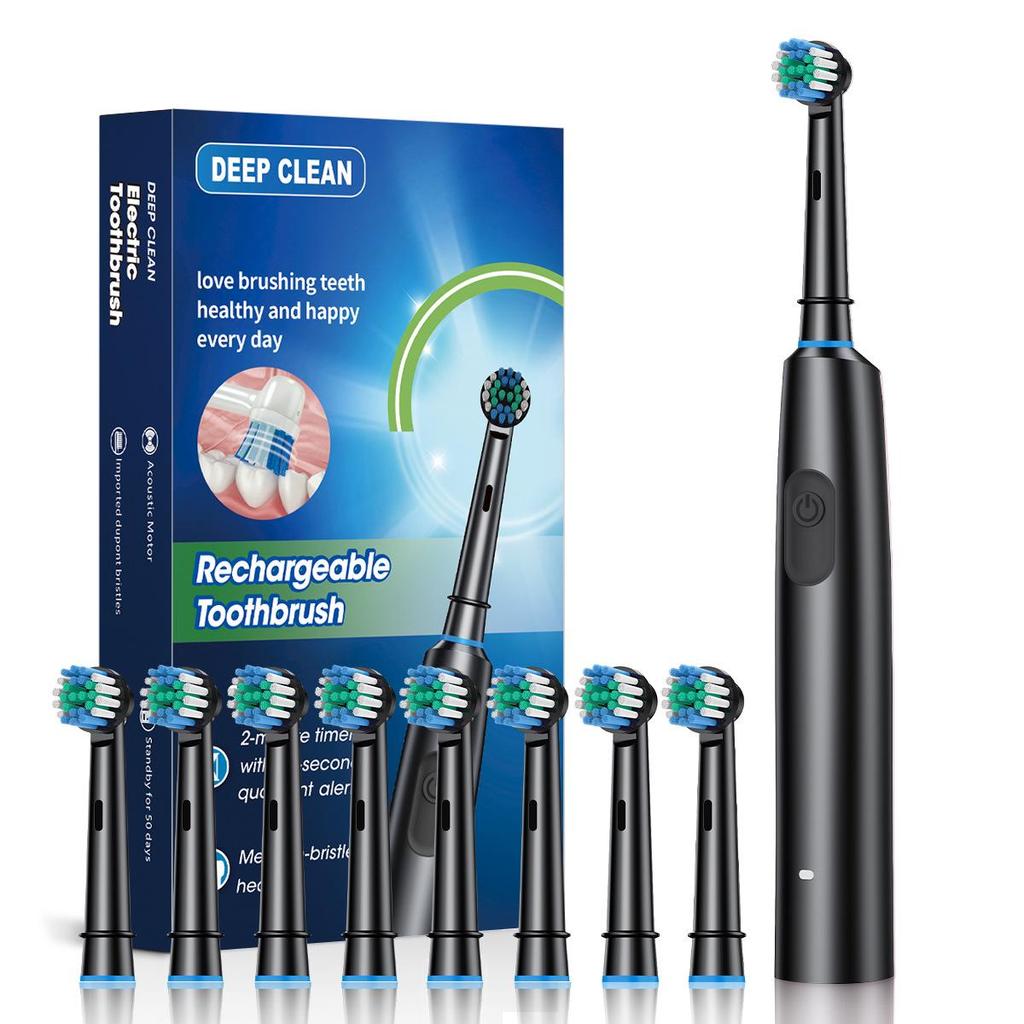 Intelligent Sonic Rotating Electric Toothbrush: Waterproof, Soft Bristle, Magnetic Levitation