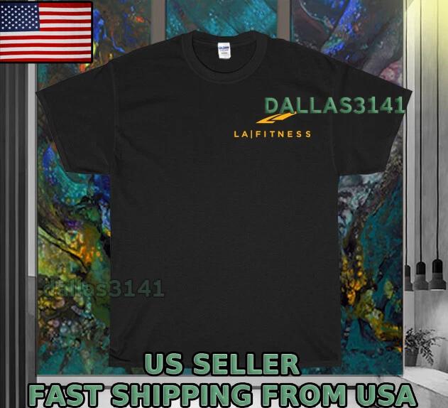 NEW SHIRT LA FITNESS GYM WORKOUT TEAM LOGO T-Sirt UNISEX FUNNY MEN S SIZE S-5XL M