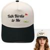 Talk Birdie To Me Truck Driver Hat Embroidery Color Matching Baseball Cap Men's and Women's Outdoor Sports