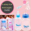 Pet Bottle Set Dog and Cat Bottle Puppy Cat and Kitten Milk Bottle Multi-nipple Soft Mouth with Bottle Brush Bottle Nipple