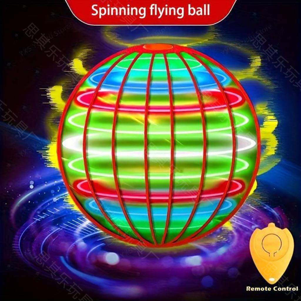 Magia Con Luces LED Bola Voladora Bumerán Flyorb Dron Bola Flotante Fly Nova Orb Spinner Volador Juguetes Fidget Niños Regalo Familiar