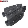 1pair Black/Moka Color Steering Wheel Control Switch Buttons For BENZ C GLC Class W205 W253 A0999050200 A0999050300