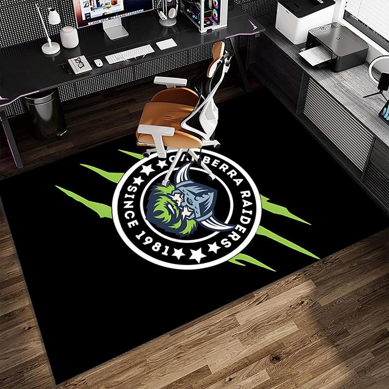 Raiders Team Spirit Carpet, Kitchen Rugs, Yoga Mat, Non-Slip Mats, Rug for Bathroom, Living Room Bedroom, Camping Rugs Christmas Gift