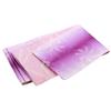SAKIKU-EN Made Japan Womens Half-width Obi Reversible Design Narrow Small Bag Polyester Ho-154 (97. Purple Light Pink)