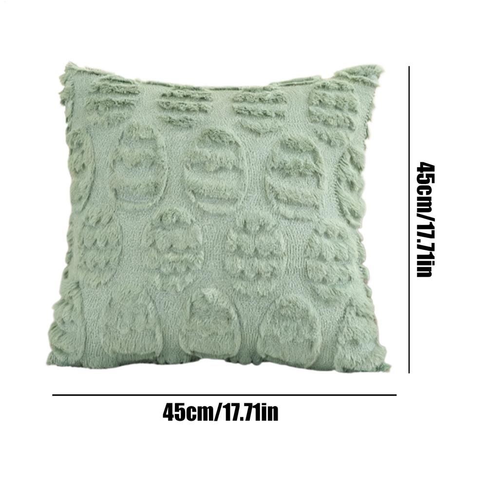 

1PC Easter Rabbits Throw Pillow Cover 45x45cm Happy Easter Pillow Cover Bunny Soft Cushion Case Pillow Covers for Home Decor