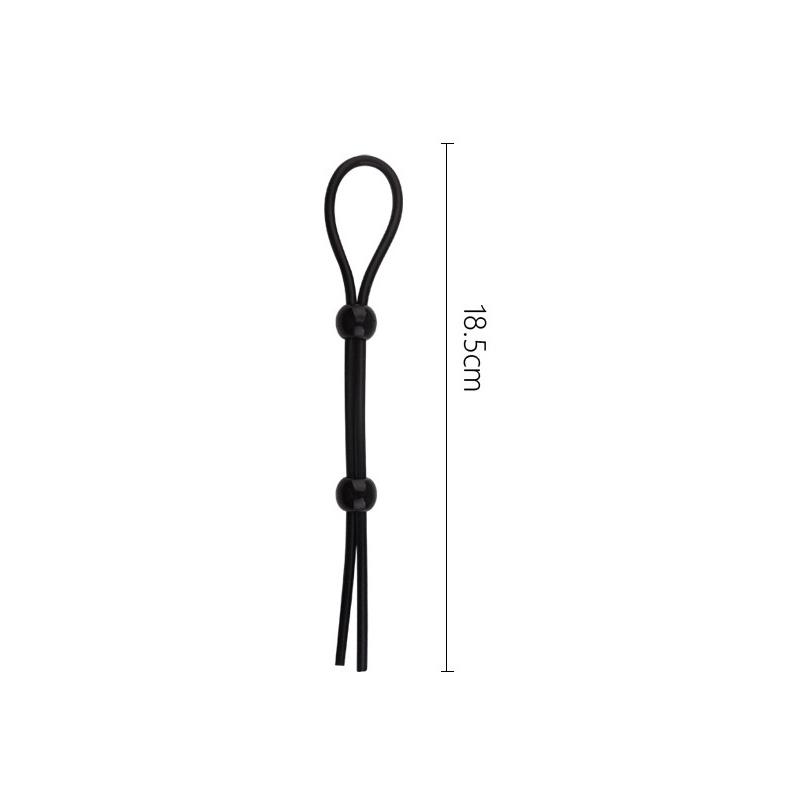 Penis Ring Rope Adjustable Sex Toys for Adults Men Silicone Ejaculation Delay Male Cockring