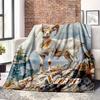 Goat Customize Your Name Blanket Warm Comfortable And Soft Blankets Are Suitable For Home Lunch Break Blanket Office Sofa Sofa Gift To Relatives And