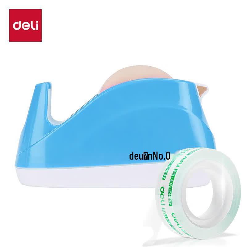 Deli Transparent Tape and Dispenser Set