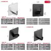 Stainless Steel Heavy Duty Adhesive Hook With Removable Design For Home Organization