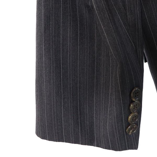 Polo by Ralph Lauren Made In Japan Wool Stripe Long Sleeve Tailored Jacket Men's Used