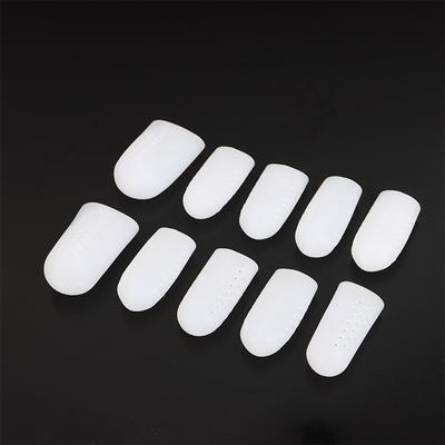 5 Paar Silikon-Finger-Zehenkappen-Schutzhülle für die Fußpflege, Daumenmanschette, Hühneraugen, Schmerzlinderung, Zehenschlauch, Ballenkorrektur