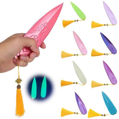 Kpop Hunter Cosplay Stiletto Accessoire Halloween Costume Fête Imprimé en 3D Inspiré Anime Arme de Chasseur Accessoire de Jeu de Rôle