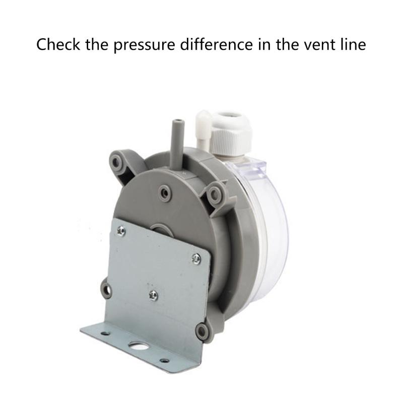 Long Time Use Air Differential Pressure Switches Small Adjustable 20 200Pa/30 300Pa/50 500Pa Portable for Maintenance