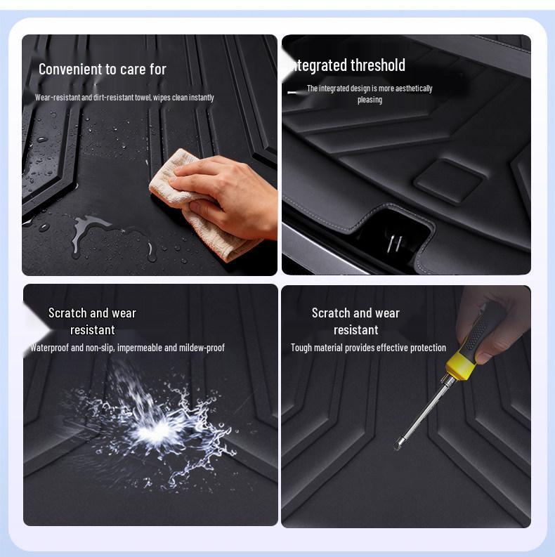 Eco-friendly Waterproof & Dustproof Trunk Mat for Leapmotor C16