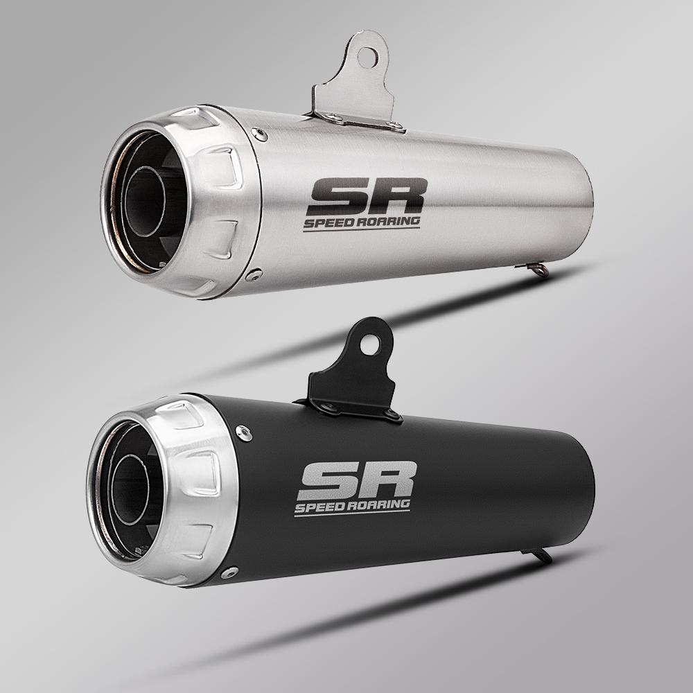 60MM Motorcycle Exhaust Muffler with DB Killer Laser for MT09 S1000RR R1200GS Z1000 Z900 Z400 Cb190 ZX4R R3 R1 AW30