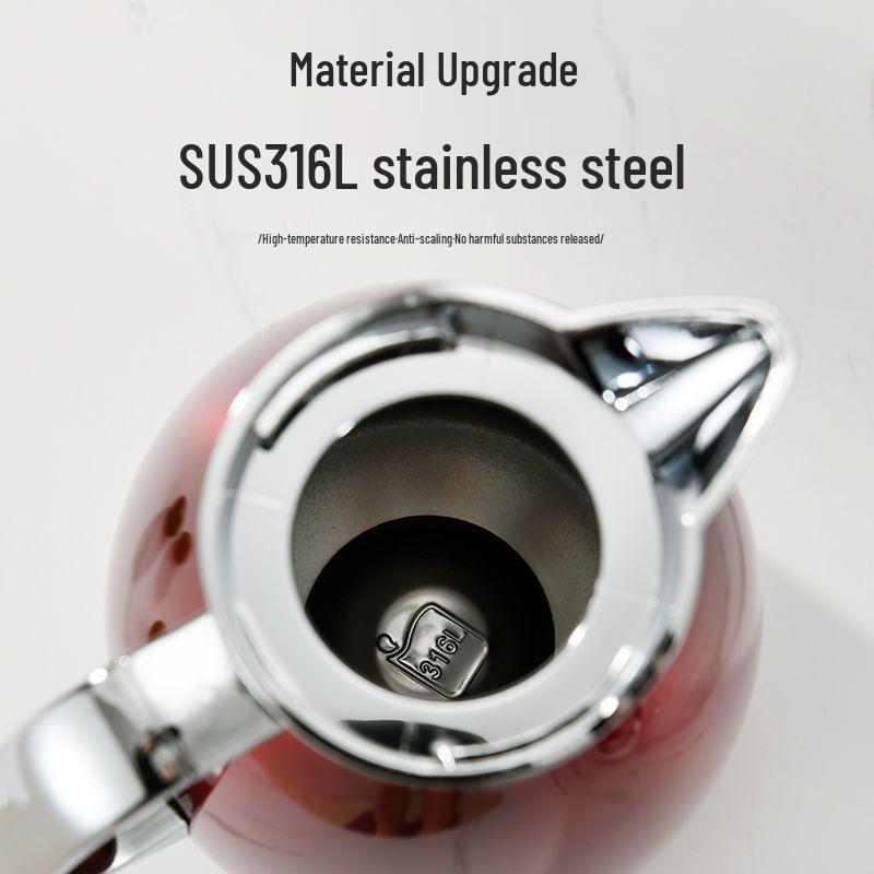 316 Stainless Steel Insulated Large Capacity Kettle - Long-lasting Vacuum Thermos for Boiling Water