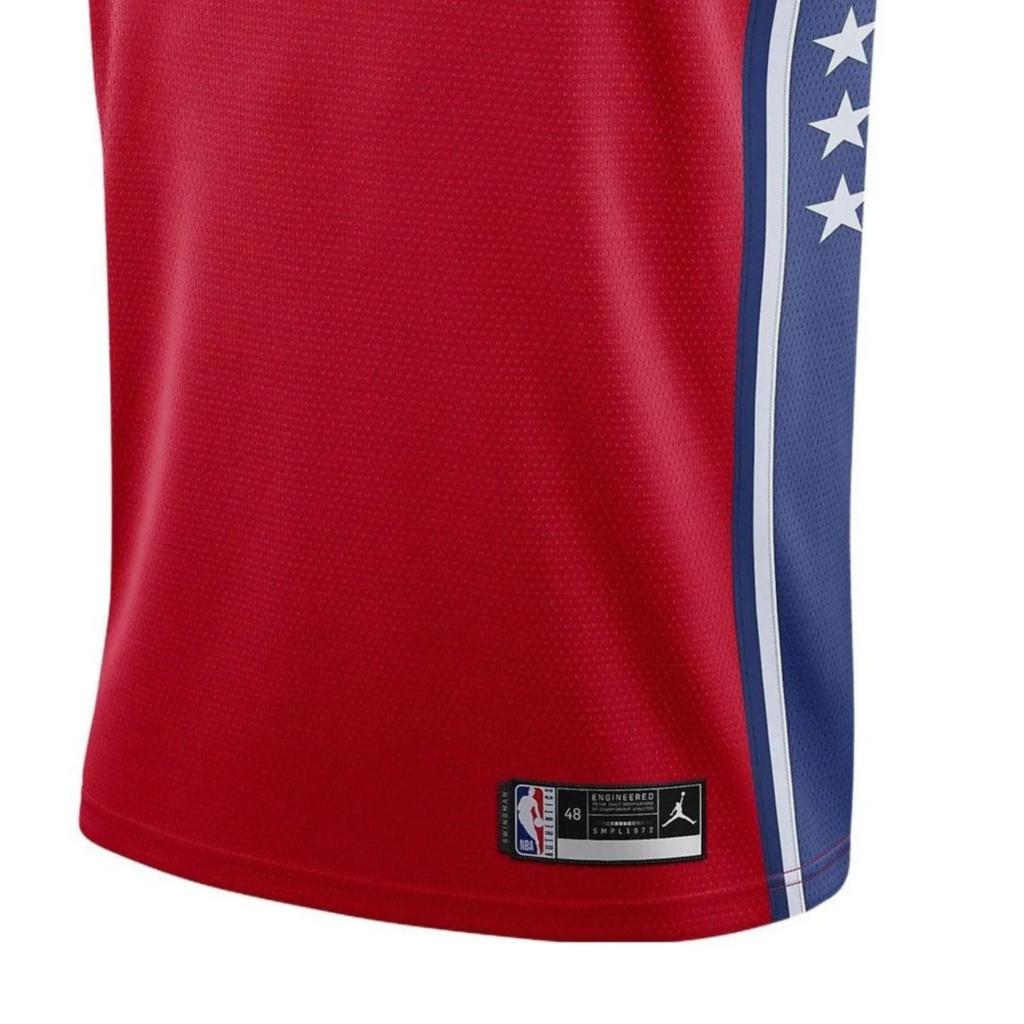 Jordan V-Neck Sleeveless Basketball Vest Men Tops Red CV9535-657