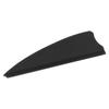50 Pcs Feather Fletching Light Weight Shield Arrow Fletches DIY Arrow Feathers Fletches for Outdoors Archery Black