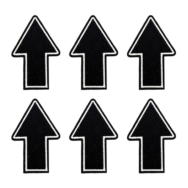 10pcs /Lots Western Cowboys Embroidered Patches Letter Patch Iron On Patches For Clothing Thermoadhesive Patches Jackets Hats Diy 