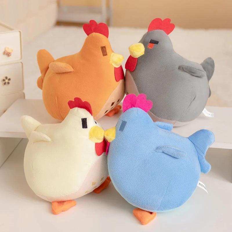 Hot Sale 20cm Stardew Valley Chicken Pillow Plush Soft Stuffed Animal Toys Cartoon Children Birthday Gift Christmas Gift
