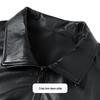 Futing Men's Vintage Oil Wax Top Layer Leather Jacket