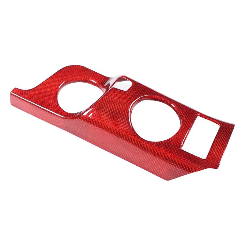 

Real carbon fiber For Nissan Fairlady 400Z 2026+ Car Center Console Cup Holder Panel Decorative Sticker Car Interior Accessories