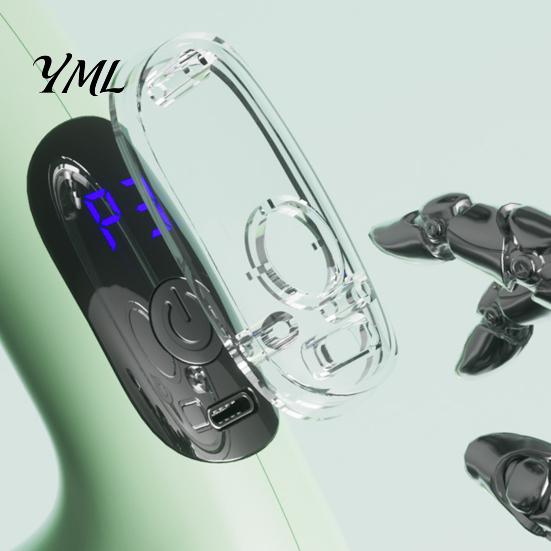 Thigh Vibration Relief Mini Electric Fascia Massager, Portable Muscle Relaxation Massage Ring with LCD Display, Adjustable Soothing Device Strap,
