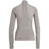 adidas Stella McCartney Truepurpose Midlayer Soft Comfortable Long Sleeve Jacket Women Jackets Gray GL5293