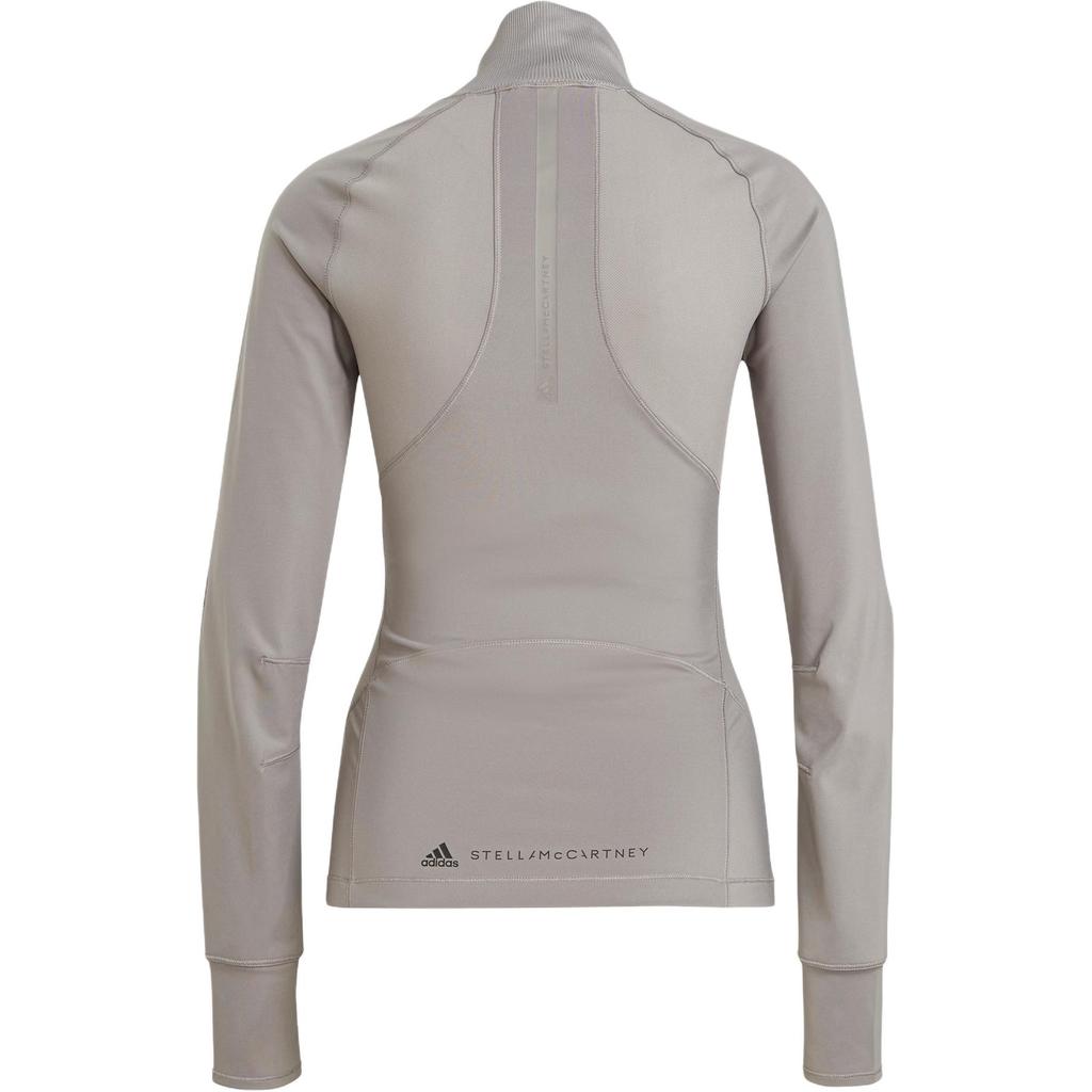 adidas Stella McCartney Truepurpose Midlayer Soft Comfortable Long Sleeve Jacket Women Jackets Gray GL5293
