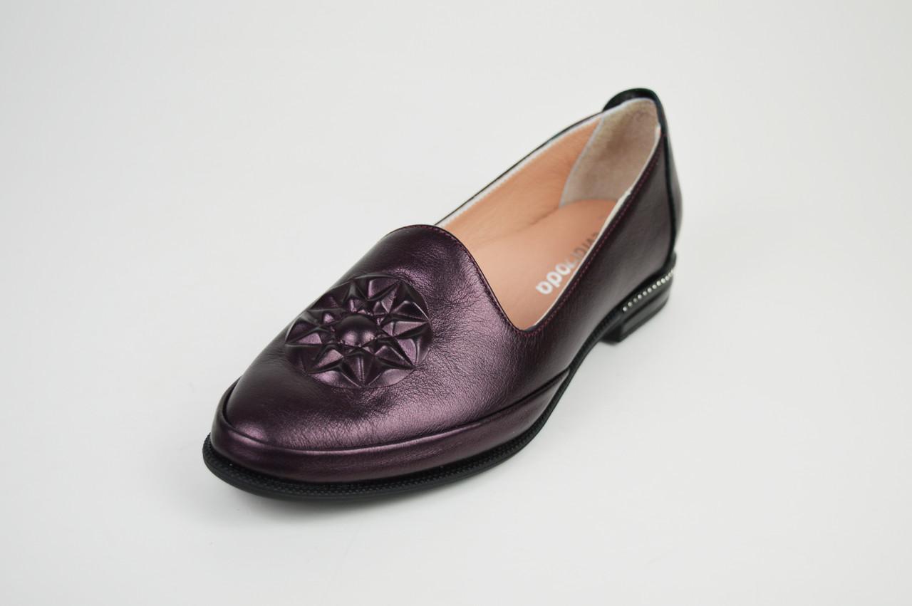 

Туфлі Evromoda 176 36 Візон шкіра 36 бордовий