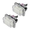 2 Pcs For Mercedes Benz C-Class W204 E-Class W212 S212 C207 C216 2007-2012 Car LED Number License Plate Lights Lamp