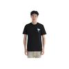 Adidas Round Neck Casual Printed Short Sleeve T-Shirt Men Tops Black GN4103