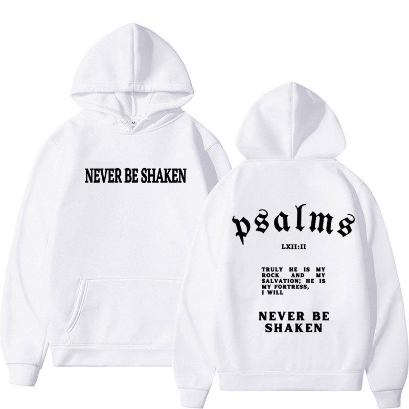Christian Setwear Hoodies Bible Verse Jesus Men Hoodie Sweatshirt Men Womnen Fashion Design Pullover Men's Fleece Hoodies
