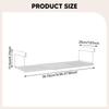 Under Shelf Storage Basket Expandable Carbon Steel Kitchen Cabinet Organizer Shelf for Office Pantry