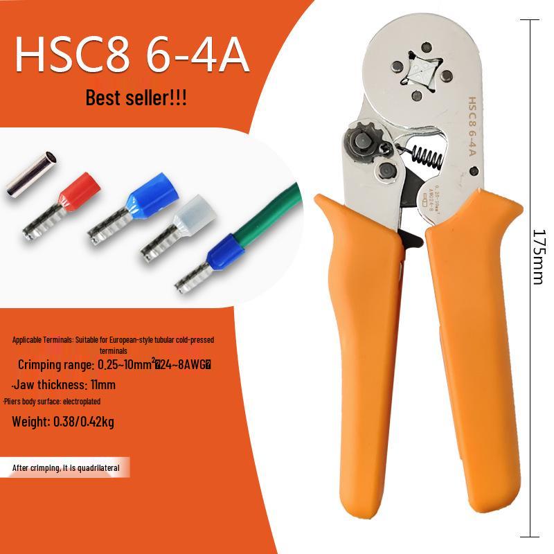 Multifunctional Crimping & Wire Stripping Tool Set for Ferrule and Pin Terminals