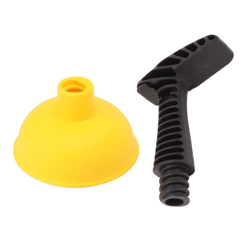 Space Saving Mini Drain Plunger Ergonomic Grip Bathroom Cup Plunger Sink Plunger Kitchen Sink