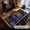 Sunset Landscape Theme Custom Mouse Pad Personalized With Name Text Customized Desk Mat For Office Home Decor