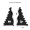 For Volkswagen 2pcs Car Door Corner Anti-collision Covers Transparent Silicone Protector For Volkswagen VW GOLF Polo Tiguan PASS