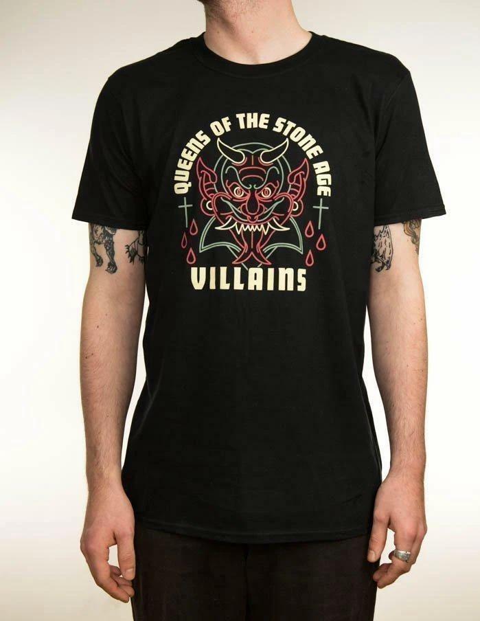 Black T-shirt Queen Of The Stone Age Villains M