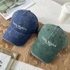 Women's Embroidered Letter Baseball Cap, Casual Fashion, Lightweight Polyester, Hand Washable, Versatile, Letter Embroidery, Baseball Cap