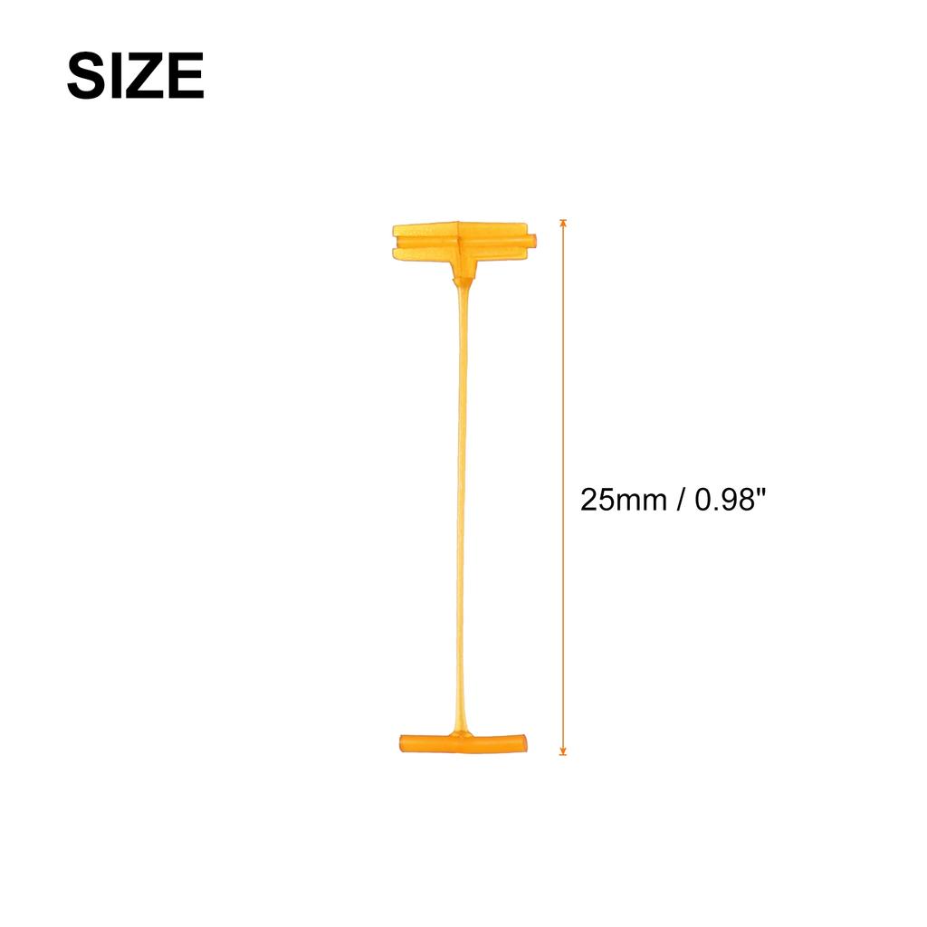 5000Pcs Standard Tagging Gun Fasteners, Dark Blue Garment Tags Label Gun Plastic Refills, Fabric Tag Attachments Gun Barbs