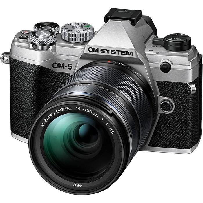 OM SYSTEM OM-5 Kit Obiettivo 14-150mm II Argento