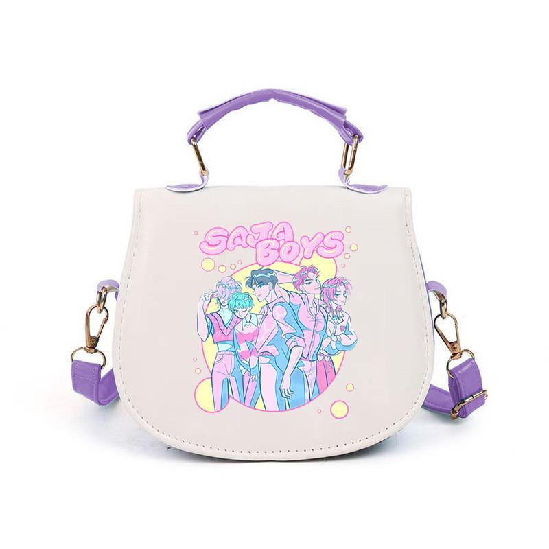 Mädchen Kpop Jäger Derpy Rumi Zoey Mira Bedruckte Schultaschen Kinder Freizeit Schultertaschen Crossbody Bags