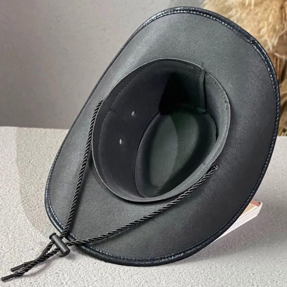 Classic Western Cowboy Hat Rivet Gentleman Costume Cosplay Cap Ornament Multipurpose Household Supplies For Outdoor Traveling